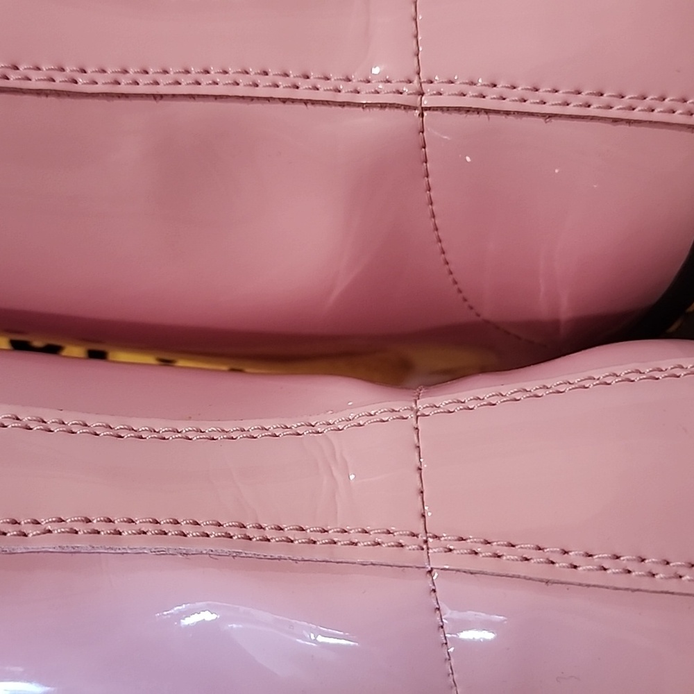 Dr. Marten 1460 Pale Pink Patent Leather Boot 10W/8.5M (US) Brand New - Picture 5 of 7
